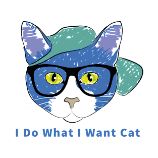 I Do What I Want Cat T-Shirt