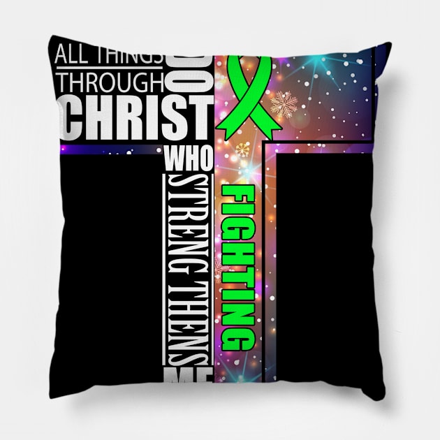 MENTAL HEALTH Awaneress Support MENTAL HEALTH Christmas Gifts Pillow by ThePassion99