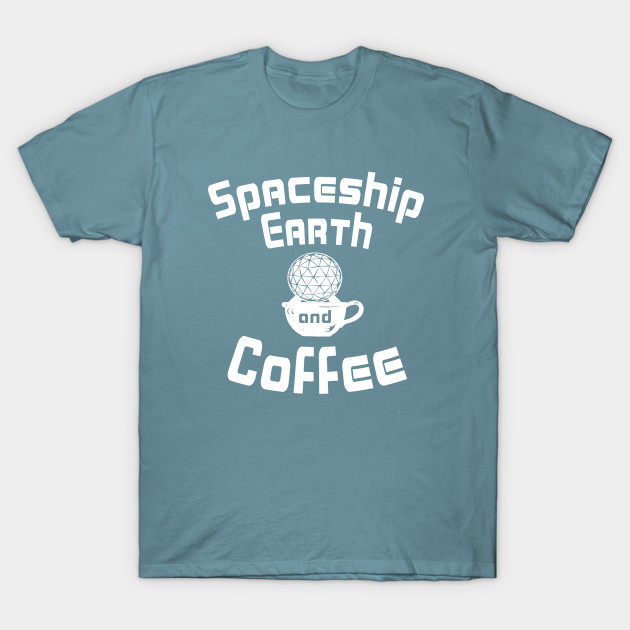 Discover Spaceship Earth and Coffee - Epcot - T-Shirt