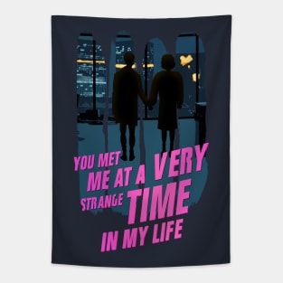 You met me Tapestry