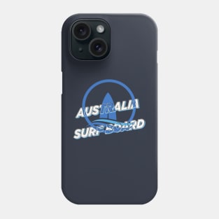 Australia surf board Phone Case