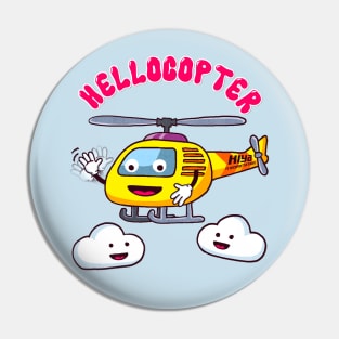 Hellocopter Pin