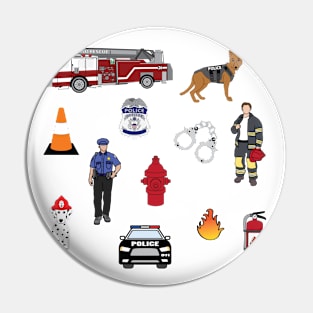 Everyday Heros Pin