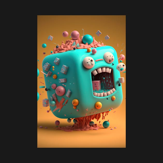 Laughing cube by TheMadSwede