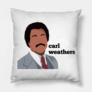 carl weathers Pillow