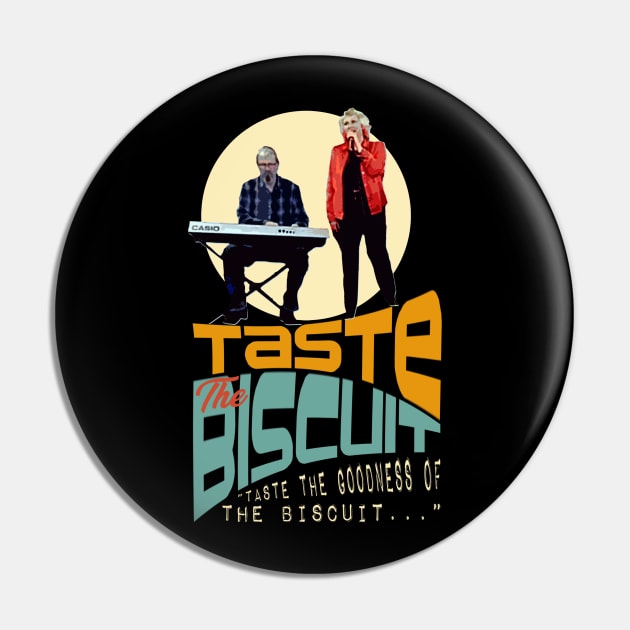 Taste the Biscuit Pin by SLAMDONUTS