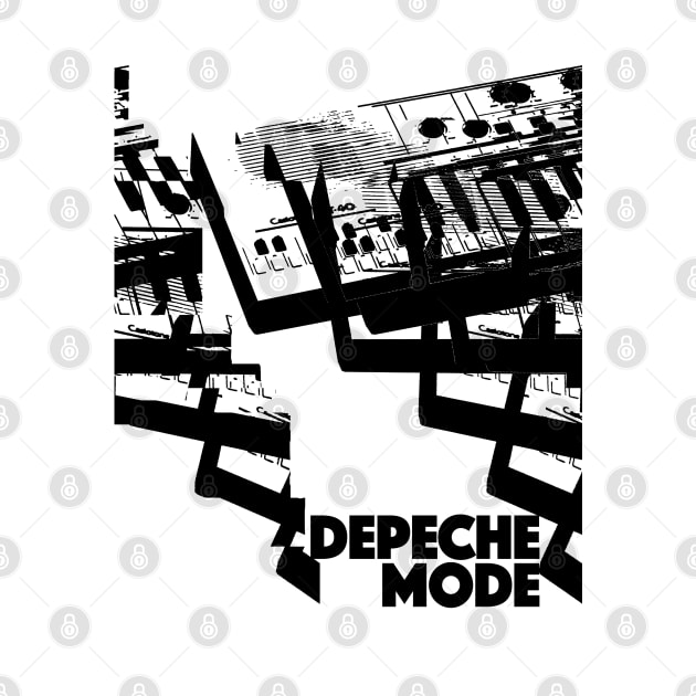 Depeche Mode 80s Original Retro Tribute Artwork Design by DankFutura
