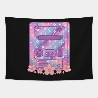 Galaxy Console Pixel Art Tapestry