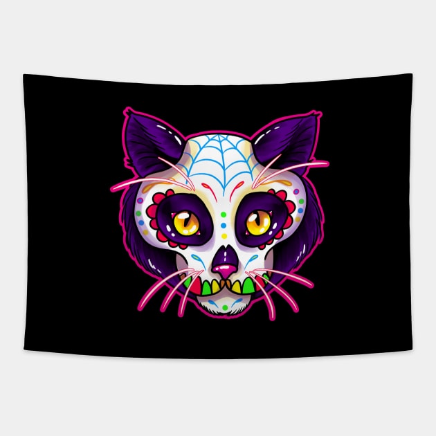 Sugar Cat Tapestry by CleverAvian