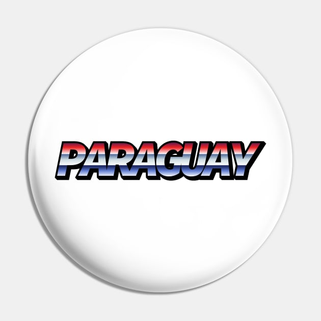 Paraguay Pin by Sthickers