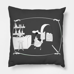 Penguin Saloon Pillow