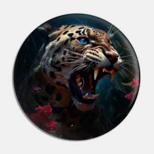 Panther Roar Pin