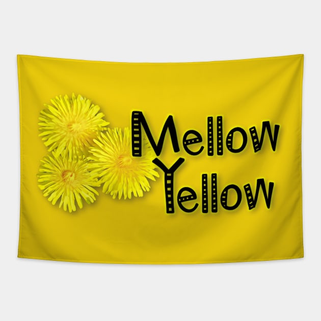 Mellow Yellow Tapestry by MaryLinH