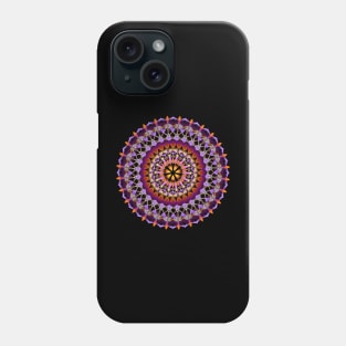 Mandala Magic - Orchid's Mandala Phone Case