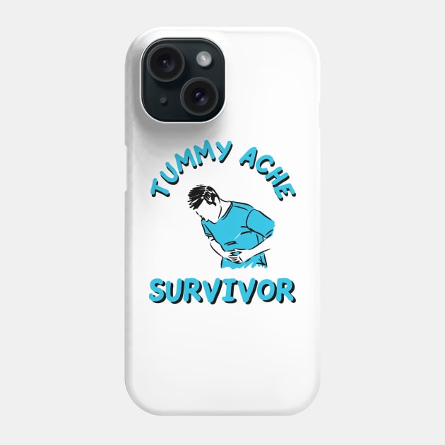 vintage tummy ache survivor Phone Case by trippyanime