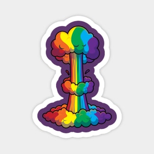 Rainbow Bomb Magnet