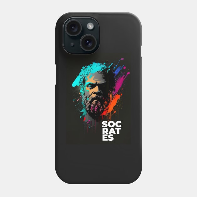 Socrates Phone Case by beefyart