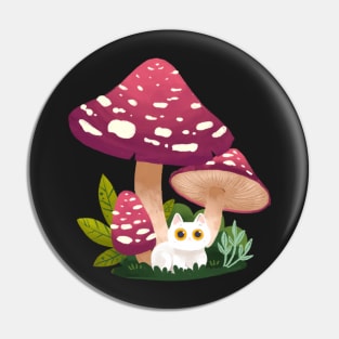 Another shroom cat Pin