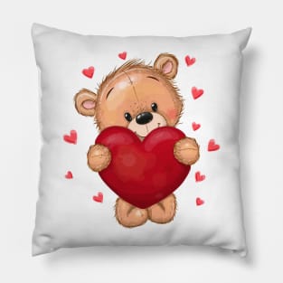 Cute Teddy Bear Pillow