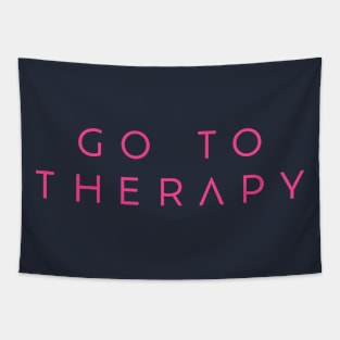 Go to Therapy Pink Tapestry