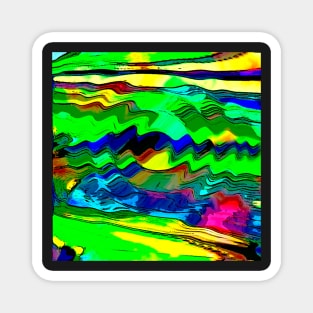 Abstract Landscape Magnet