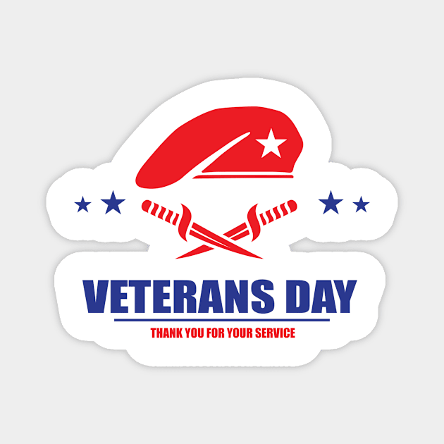 veterans day Magnet by barwarrior