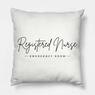 RN Emergency Room Pillow