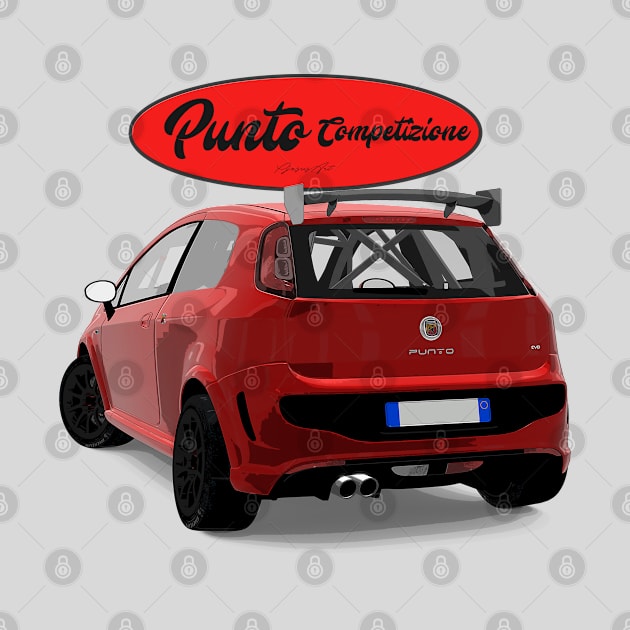 Punto Competizione Rosso Back by PjesusArt