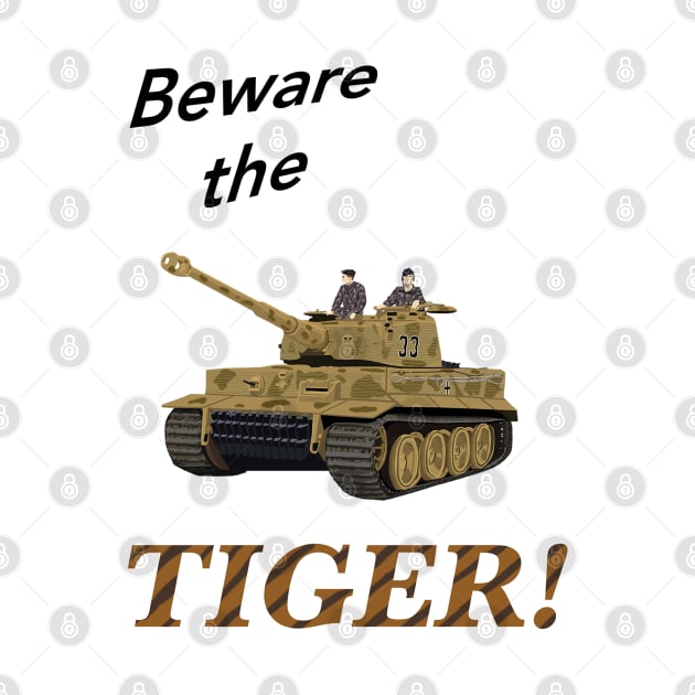 Tiger Tank by Wayne Brant Images