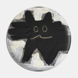 black cat Pin