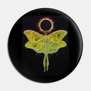 Luna Moth Pin