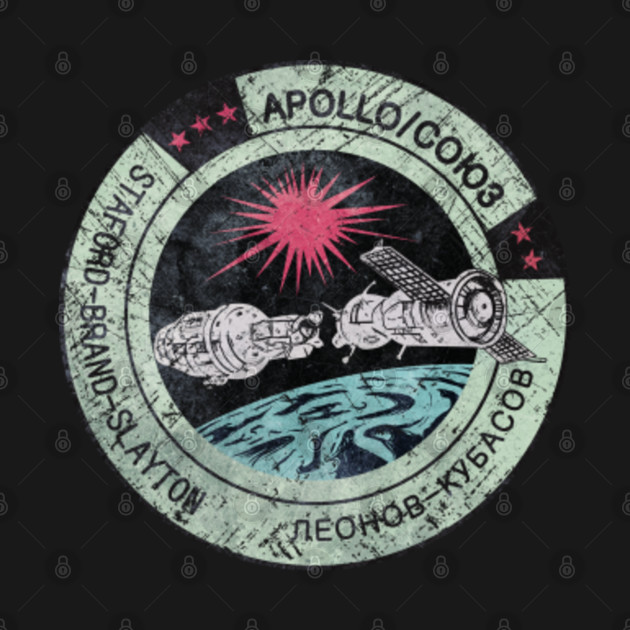 Apollo Soyuz Vintage Emblem V02 - Nasa - Phone Case