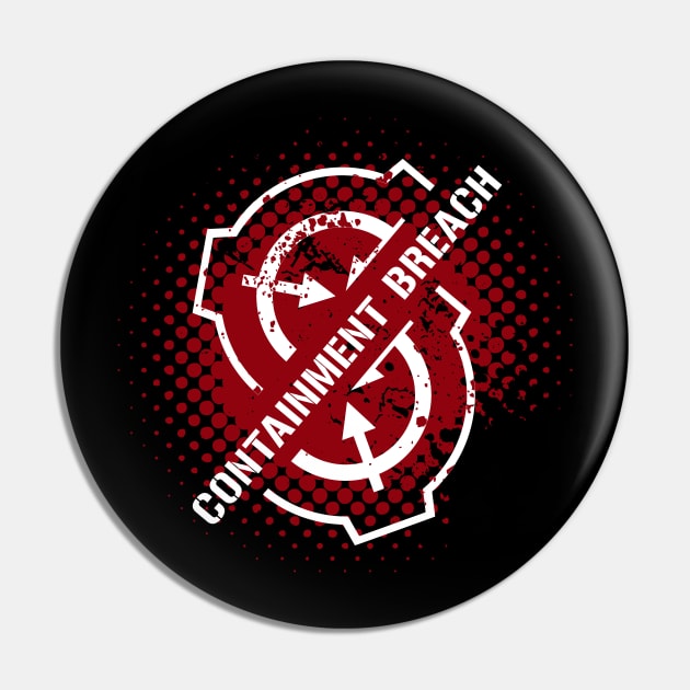 SCP Foundation Containment Breach Pin by Opal Sky Studio