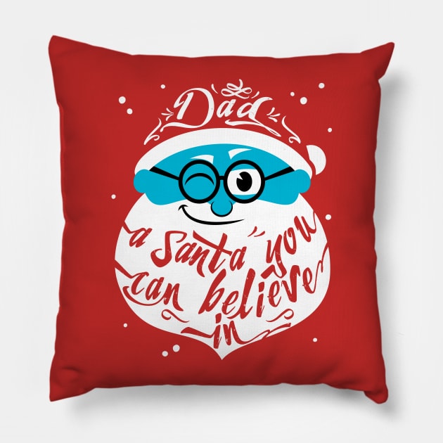 Dad Santa Pillow by Malchev