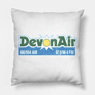 Retro 80s Devon Air Radio Pillow