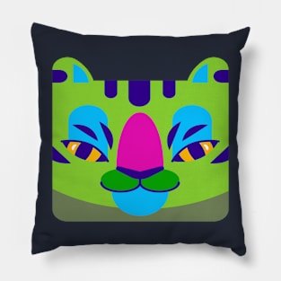 Tiger design fun tshirt Pillow