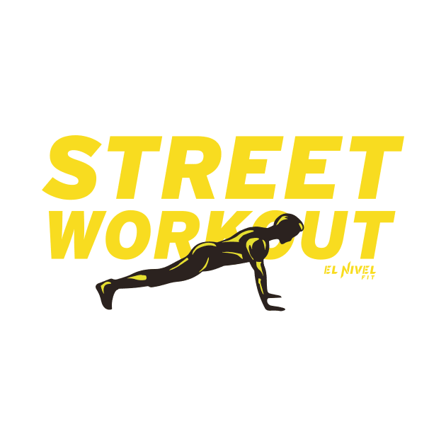 STREET WORKOUT Plank Siluet by EL NIVEL FIT