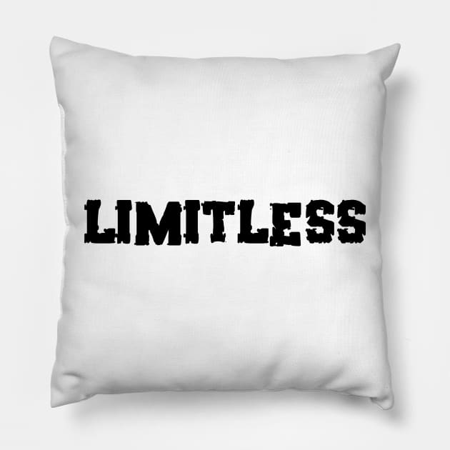 Limitless Anime Quotes Best Quotes Inspirational Pillow by oneskyoneland