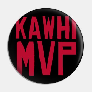 Kawhi MVP Pin