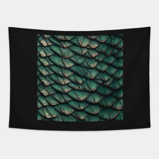 Green Dragon Scales Tapestry