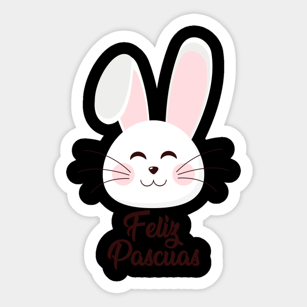 Felices Pascuas Happy Easter Gift Felices Pascuas Glaucoma Awareness Glau Sticker Teepublic Au