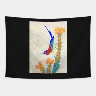 Minhwa: Little Bird (Korean traditional/folk art) Tapestry