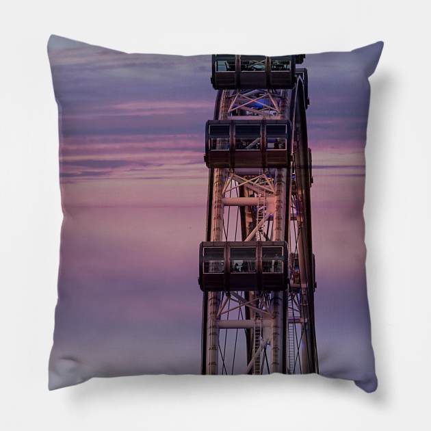 Ferris Wheel Pillow by Memories4you