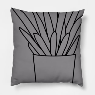 Sanseveria Vrouwentongen Lines Pillow