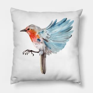 Robin flying. Robin Pillow