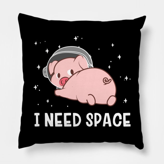 I Need Space Pillow by thingsandthings