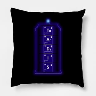 Elements of Time Travel Pillow