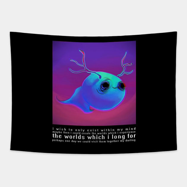 The Worlds Which I Long For Tapestry by Loths