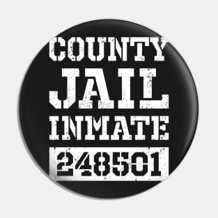 County Jail Inmate 248501 Pin