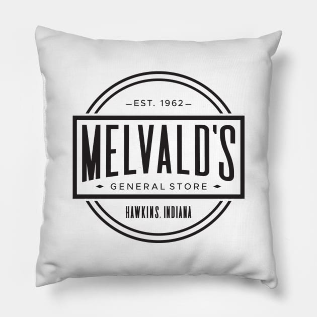 Melvald's General Store Pillow by Hatfield Variety Store